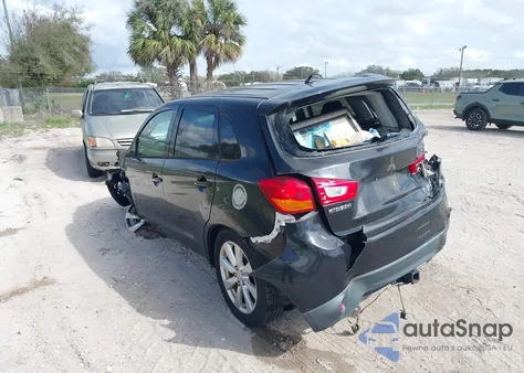 2015 Mitsubishi Outlander Sport Es из США, поврежденный, VIN 4A4AR3AW8FE045531